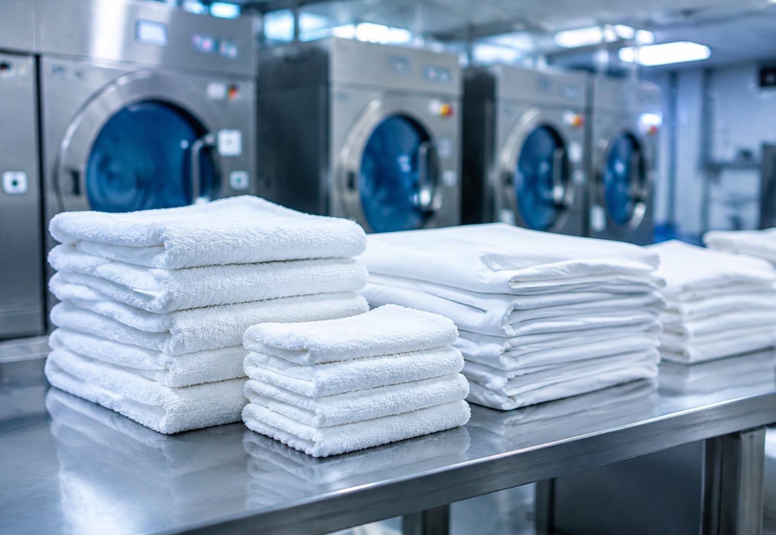 Clean hotel linen and towels for Auckland businesses