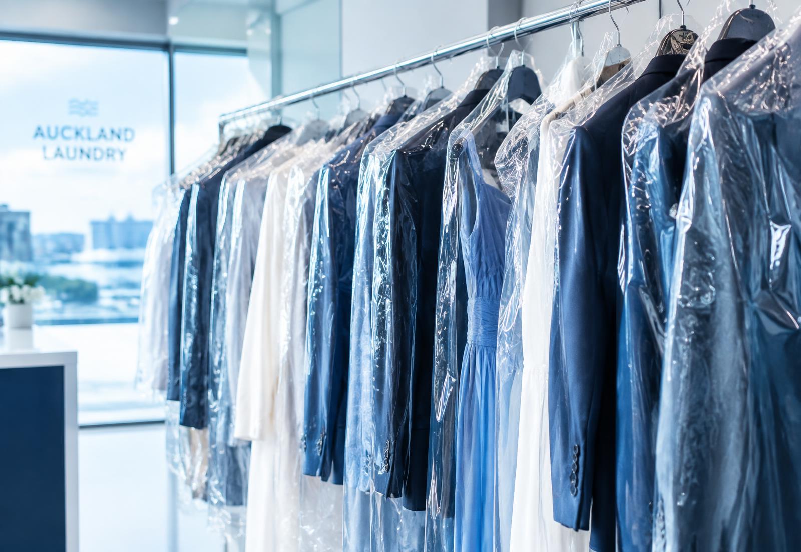Dry cleaning & pressing by Ace Laundry Auckland