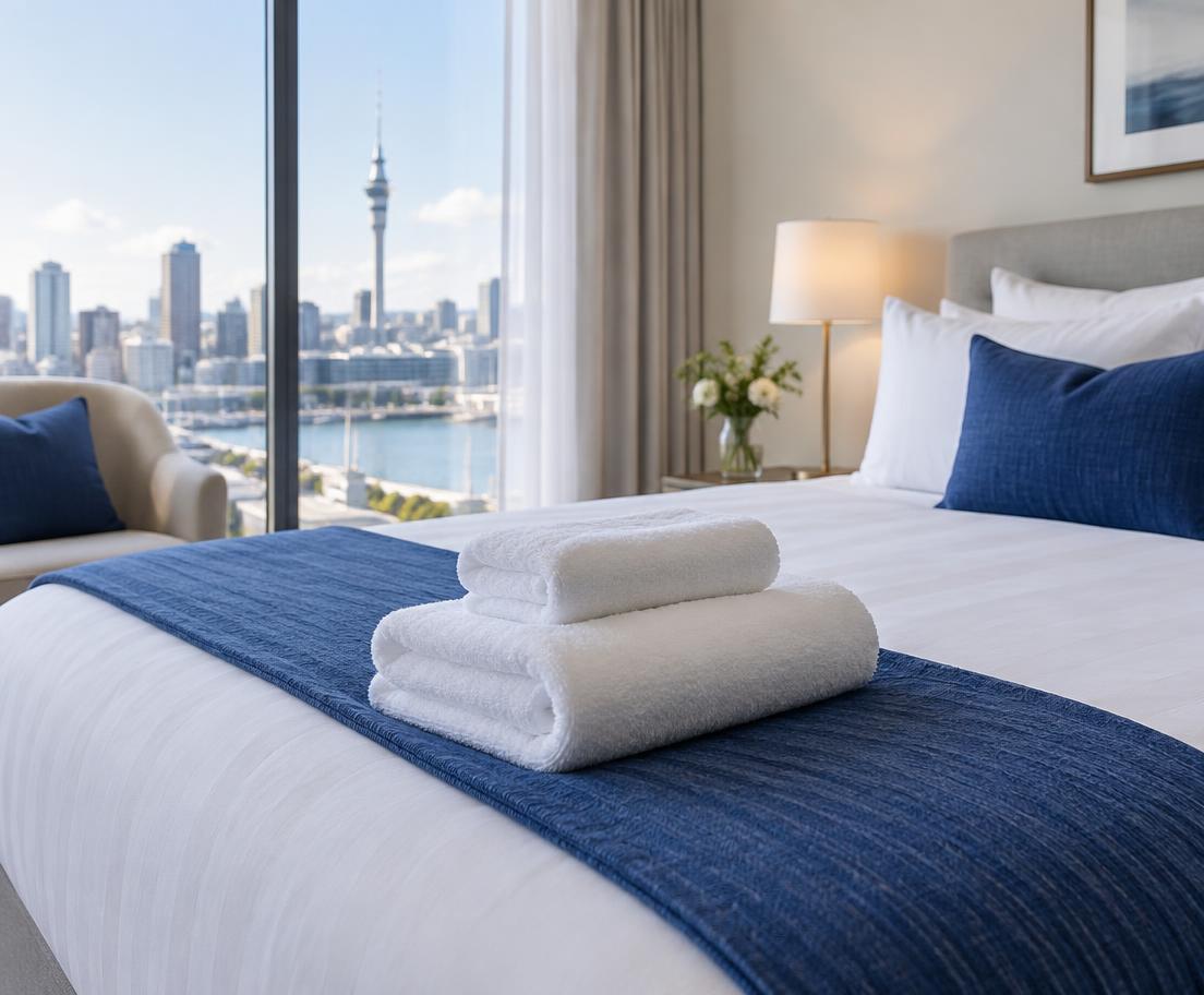 Fresh laundry in Auckland